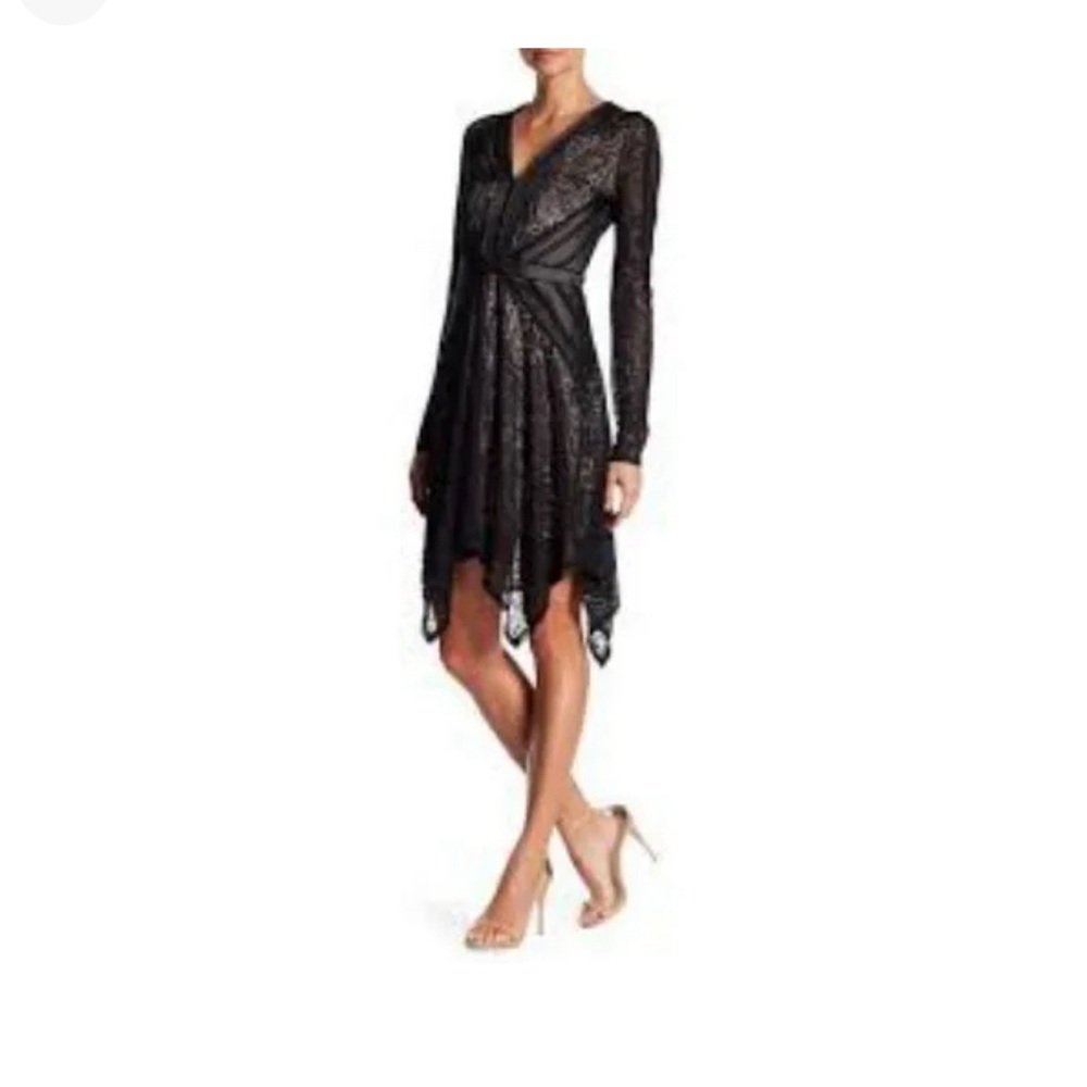 Bcbgmaxazria Handkerchief Dress S - Gem Bcbgmaxazria Handkerchief Dress S - Gem